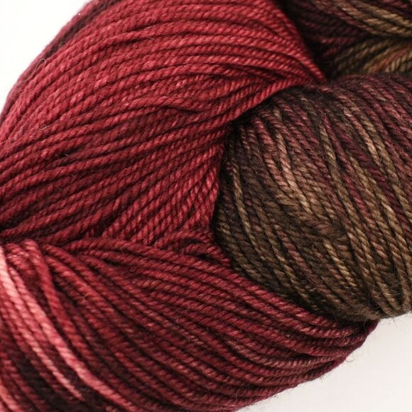 Malabrigo Sock Yarn 100% Superwash Merino Wool 440 Yards Color Stonechat - Picture 2 of 3